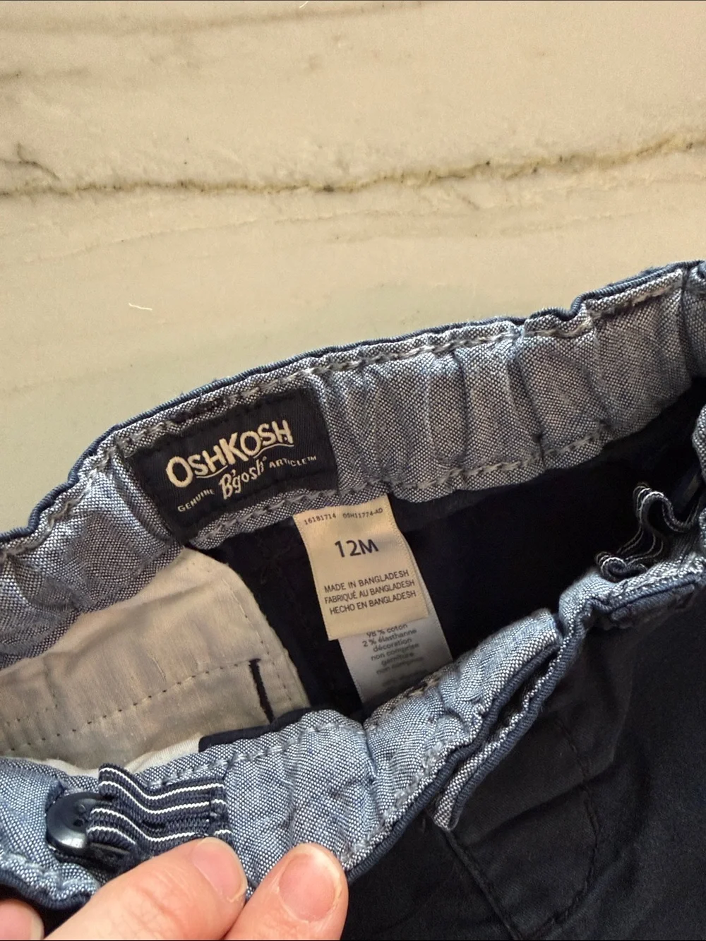 OshKosh B'gosh Navy and Khaki Shorts 2-Pack